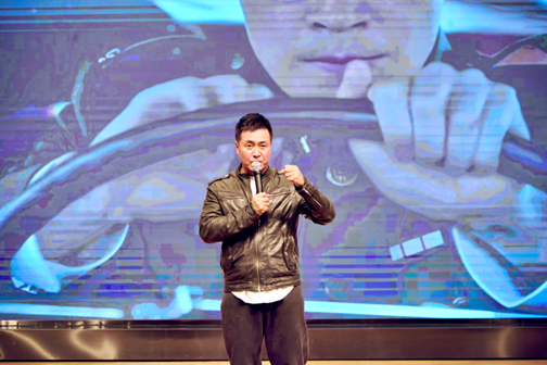 那志东演讲中
